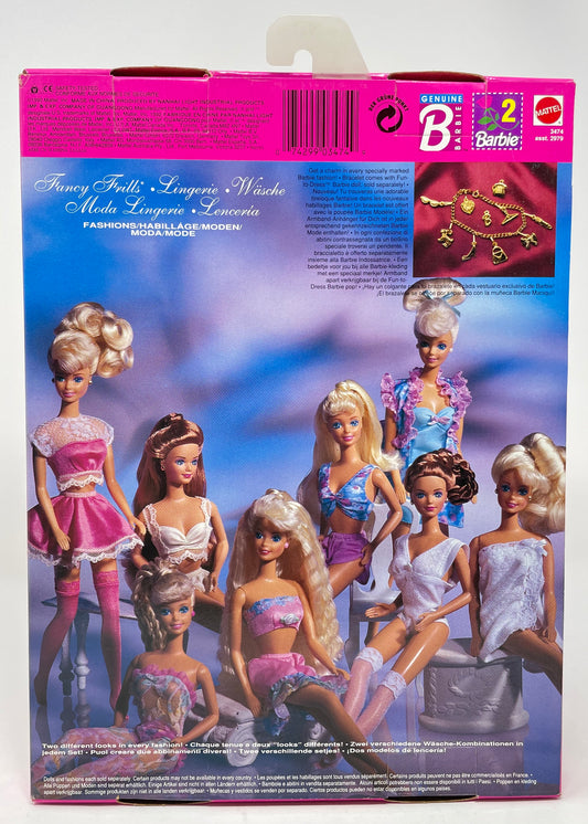 FANCY FRILLS LINGERIE - INTERNATIONAL VERSION (BOXED) - BARBIE - #3574 - MATTEL 1992