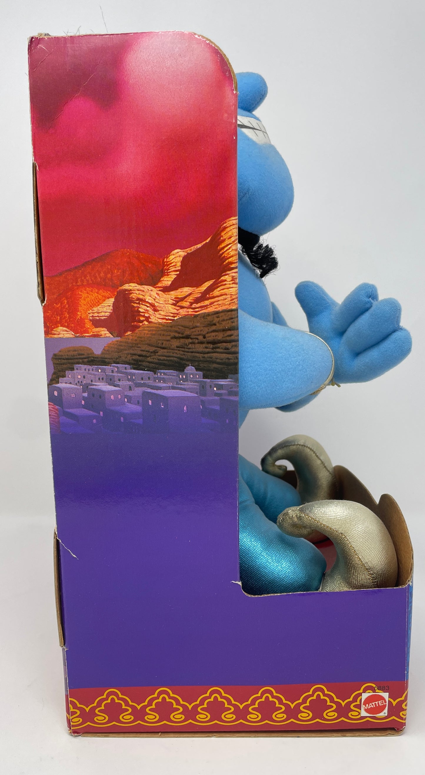 GENIE PLUSH - DISNEY'S ALADDIN - #5883 - MATTEL 1992
