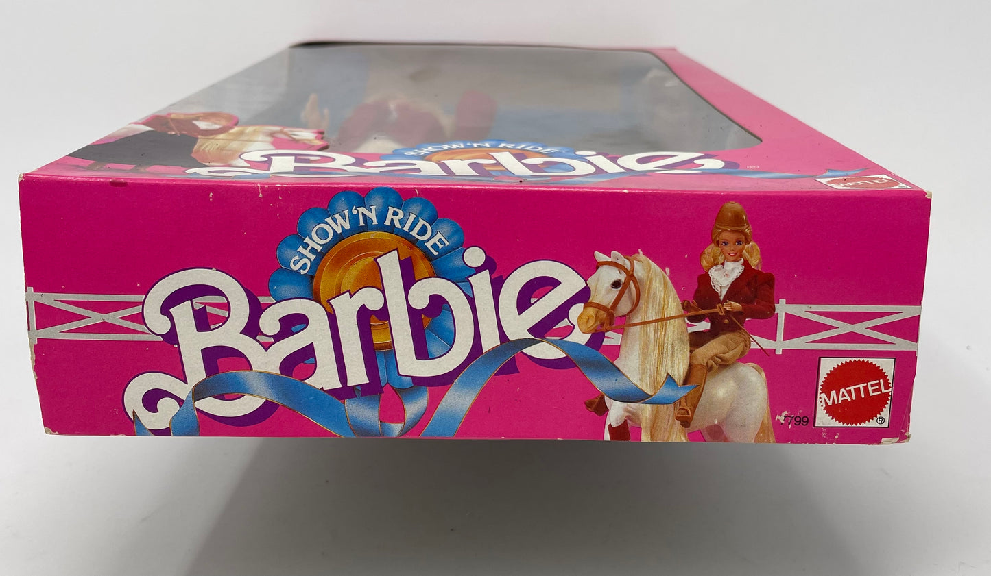 SHOW N' RIDE BARBIE - BLONDE - #7799 - MATTEL 1988