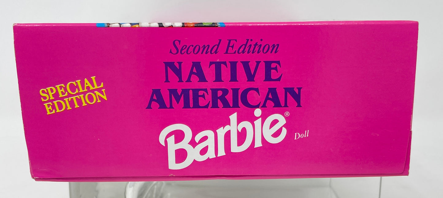 NATIVE AMERICAN BARBIE - SECOND EDITION - DOLLS OF THE WORLD COLLECTION - SPECIAL EDITION #11609 MATTEL 1993