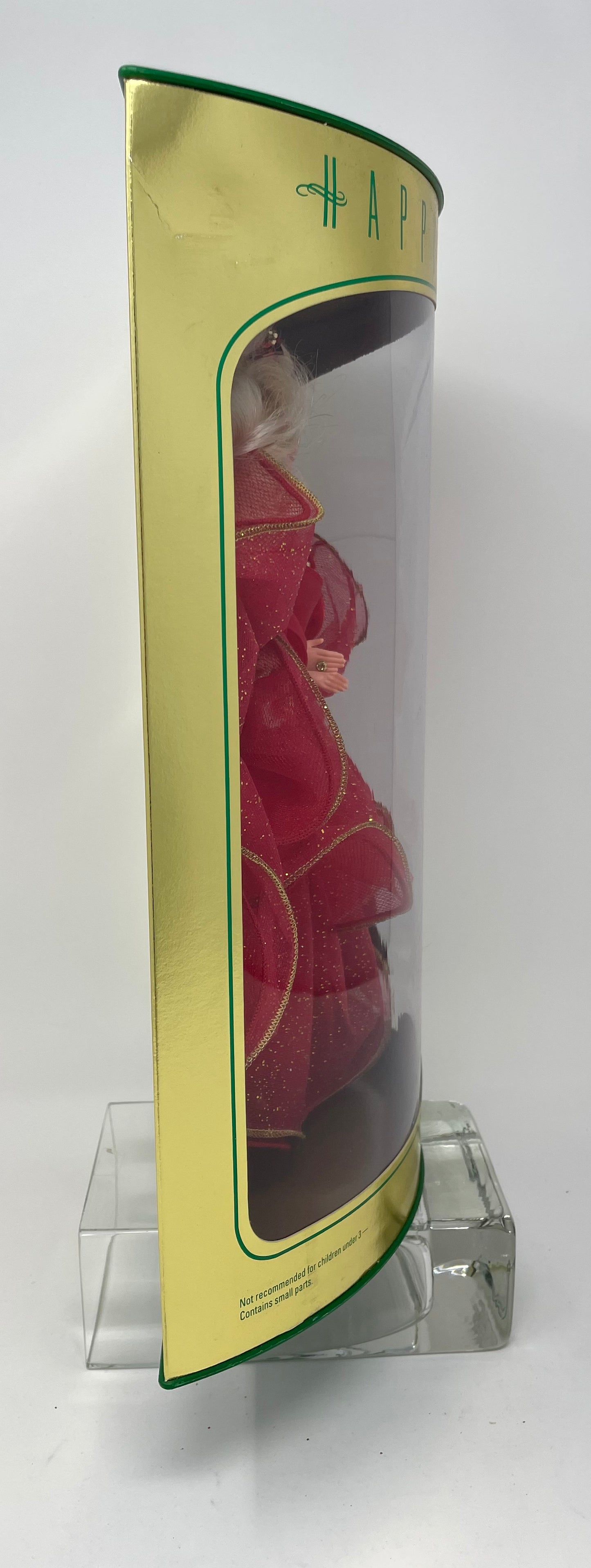 1993 HAPPY HOLIDAYS BARBIE - SPECIAL EDITION - #10824 - MATTEL - *PLUS BONUS 1998 HALLMARK HOLIDAY ORNAMENT