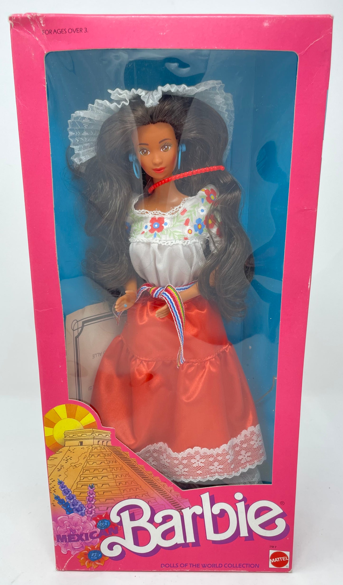 MEXICAN BARBIE - DOLLS OF THE WORLD - #1917 - MATTEL 1988