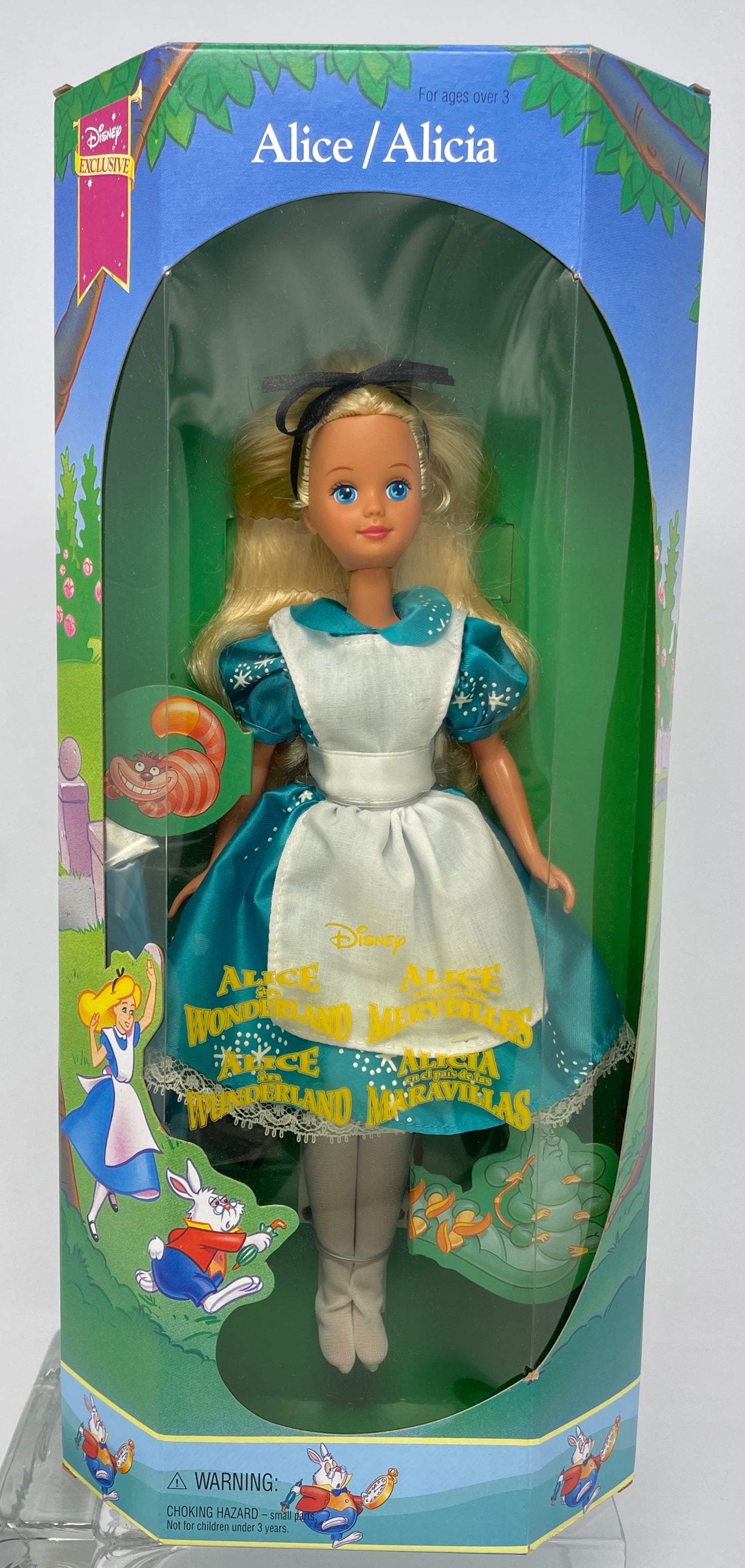 ALICE/ALICIA IN WONDERLAND - DISNEY EXCLUSIVE - EUROPEAN VERSION - #13537 - MATTEL 1994