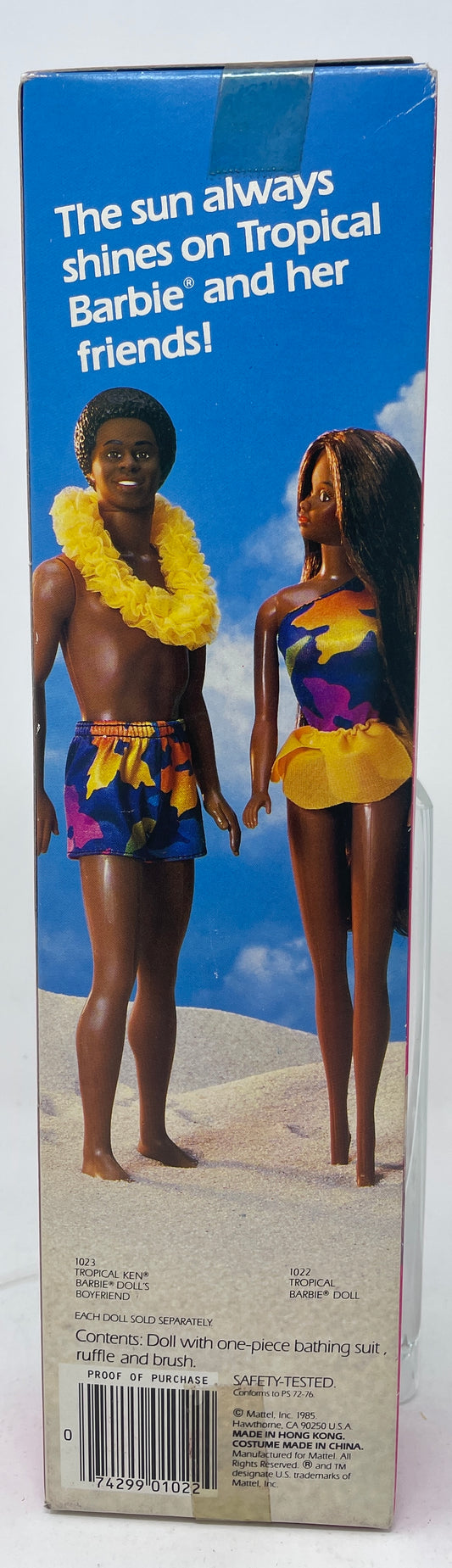 TROPICAL BARBIE - AFRICAN AMERICAN - #1022- MATTEL 1985