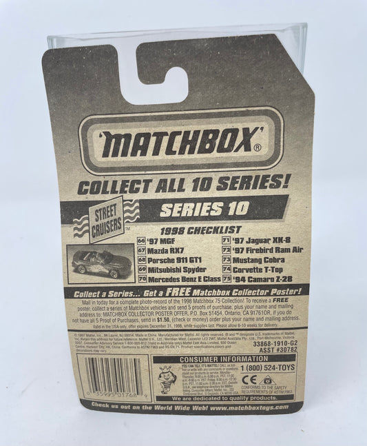 MATCHBOX - STREET CRUISERS - PORSCHE 911 GT1  - MATTEL 1997