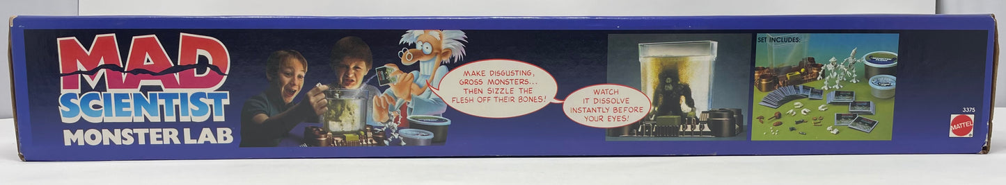 MAD SCIENTIST  - MONSTER LAB SET- #3375 - MATTEL 1987