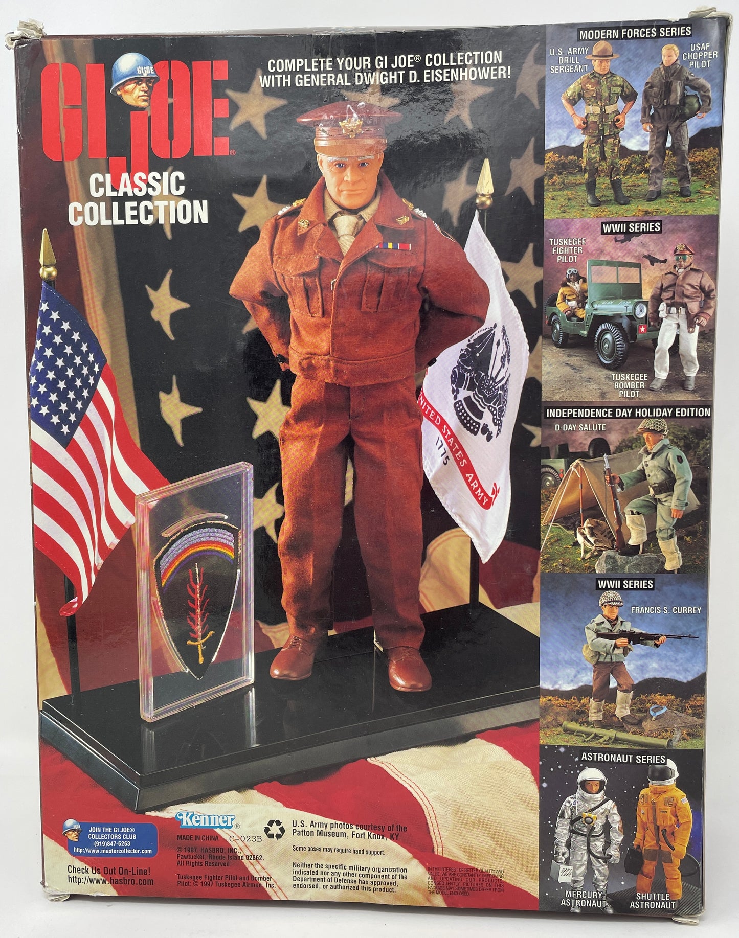 GENERAL GEORGE S. PATTON - GI JOE CLASSIC COLLECTION - HASBRO 1997