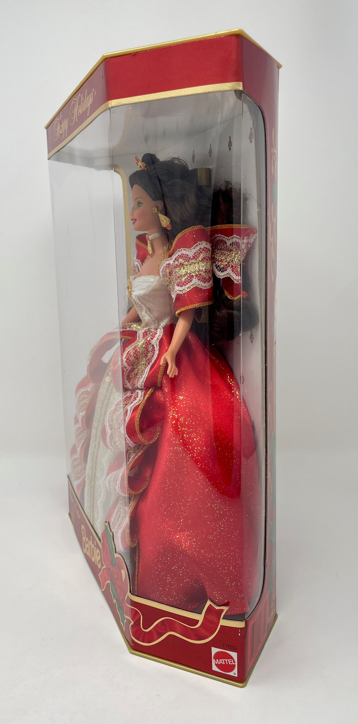 1997 HAPPY HOLIDAYS BARBIE - MATTEL *PLUS MATCHING 1997 HALLMARK HOLIDAY ORNAMENT