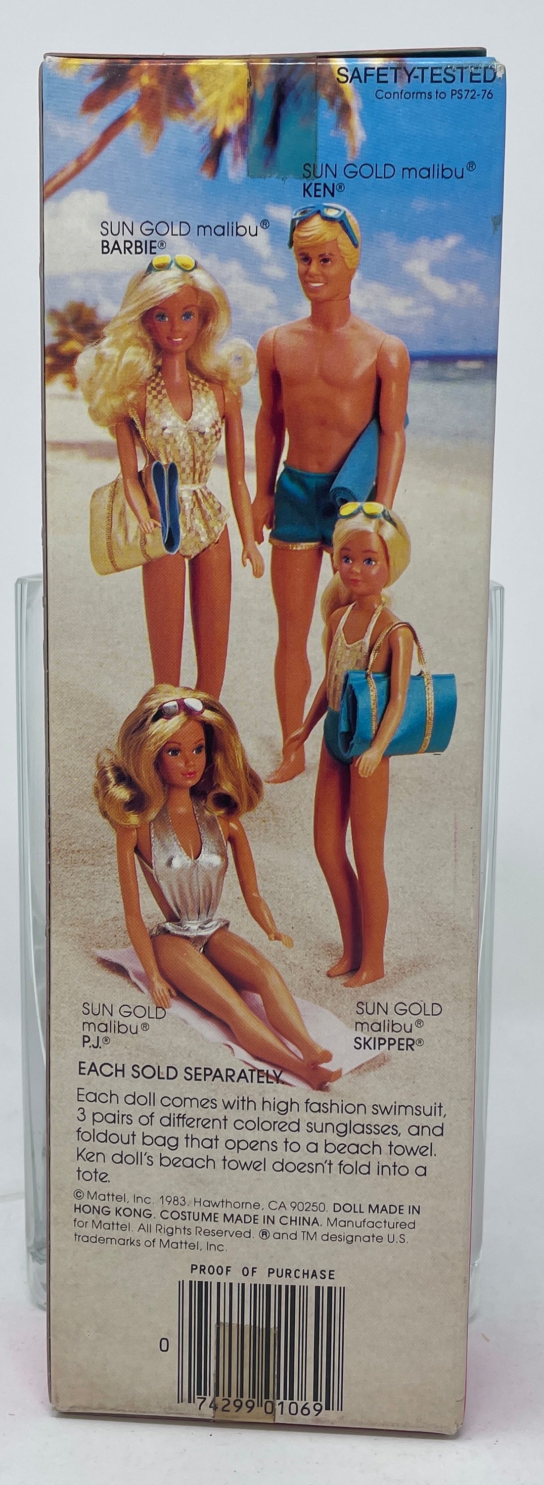 SUN GOLD MALIBU SKIPPER - #1069 - MATTEL 1983