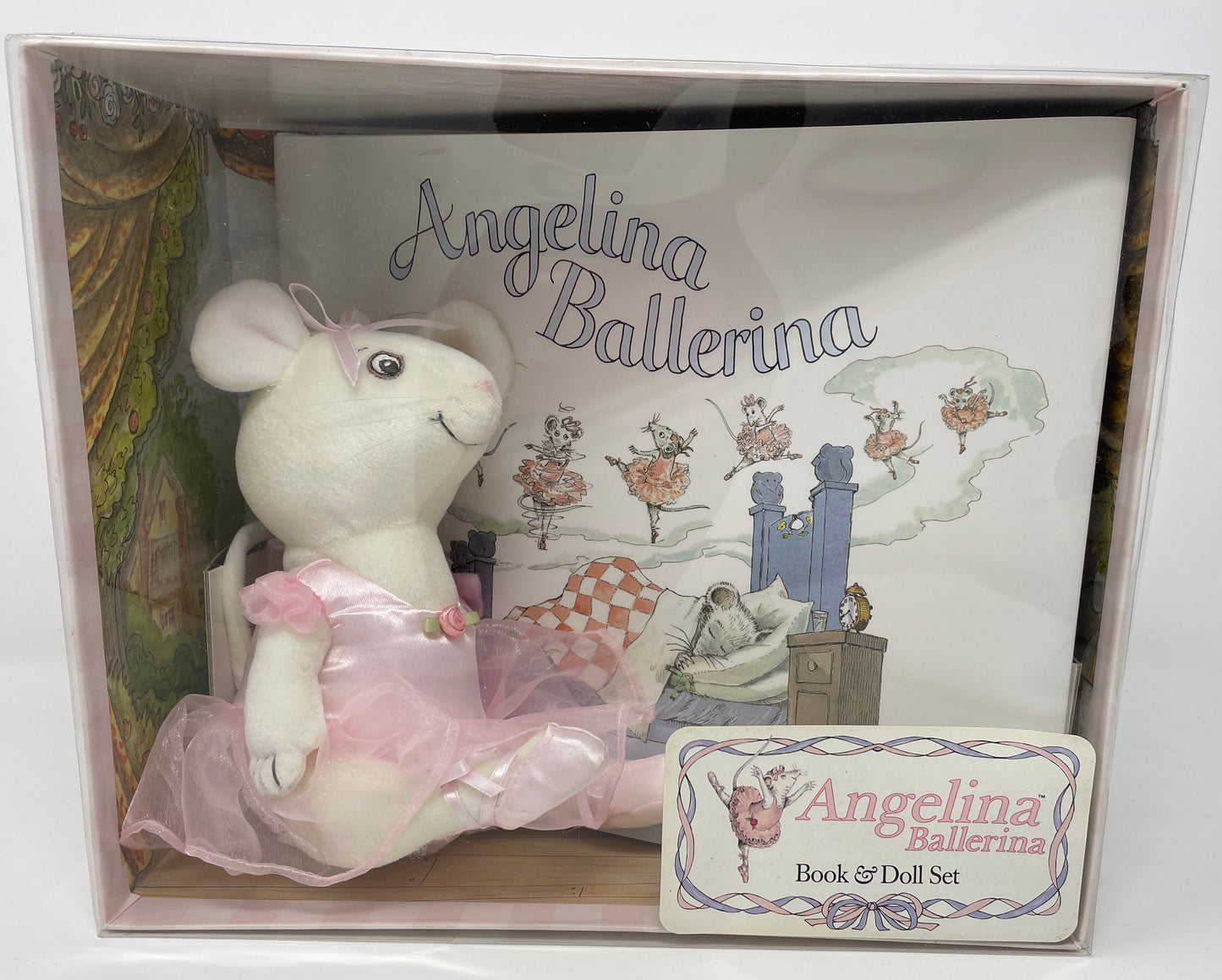 ANGELINA BALLERINA BOOK & DOLL SET - HIT ENTERTAINMENT 2000