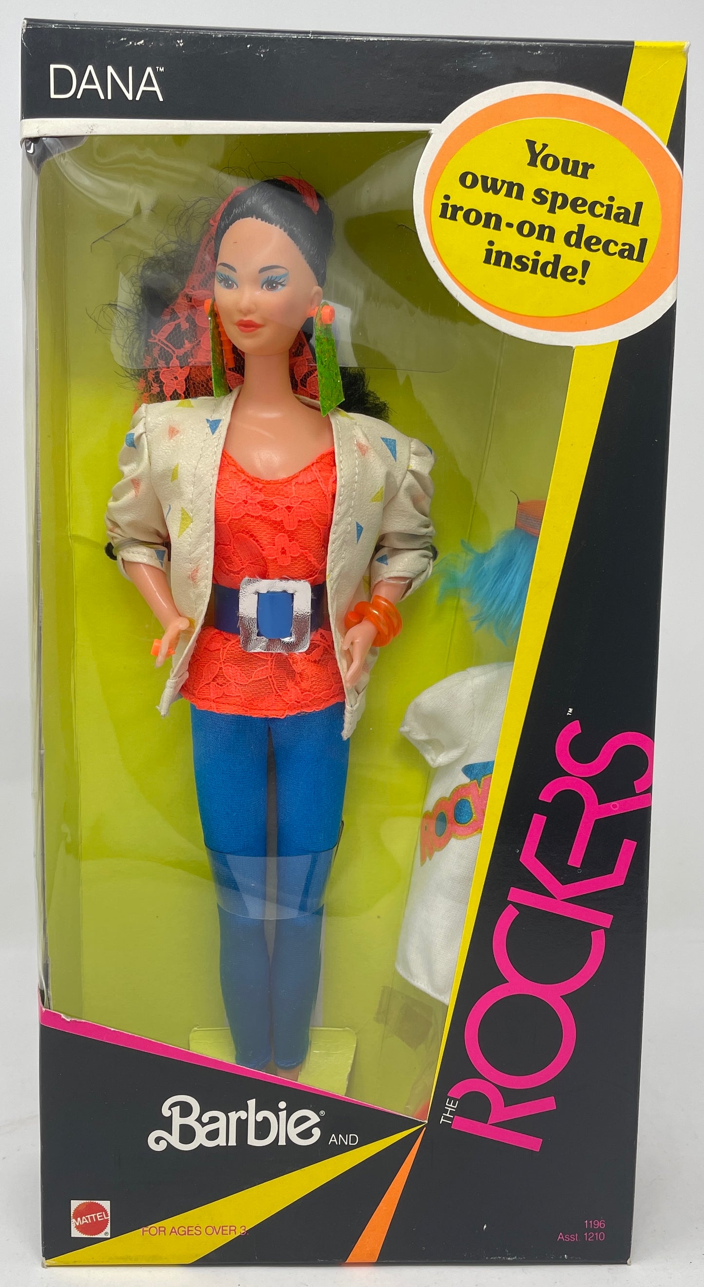 BARBIE AND THE ROCKERS - DANA - #1196 - MATTEL 1985