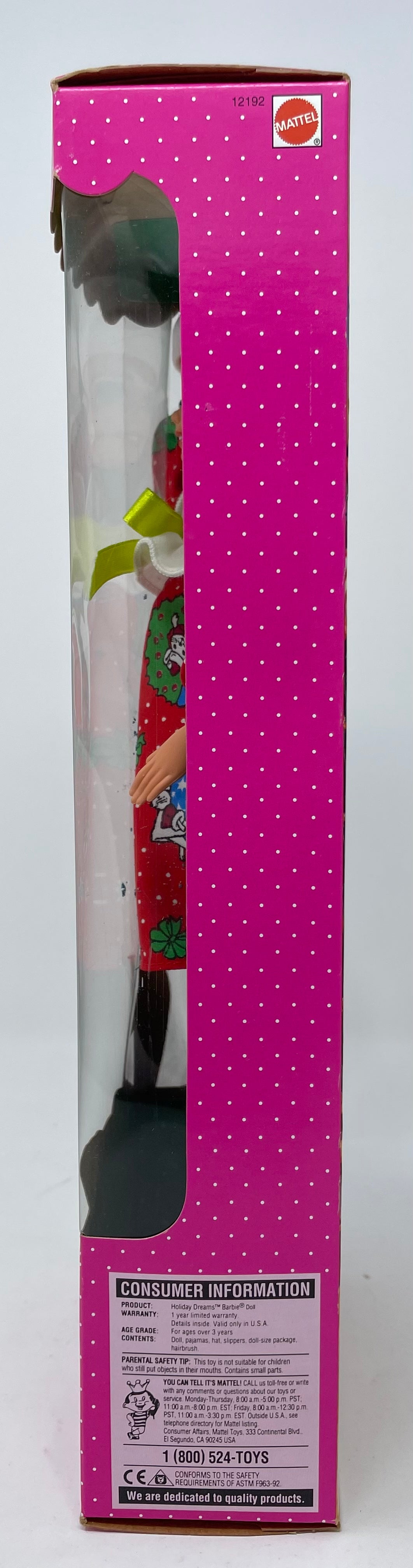 HOLIDAY DREAMS BARBIE - BLONDE - #12192 - MATTEL 1994