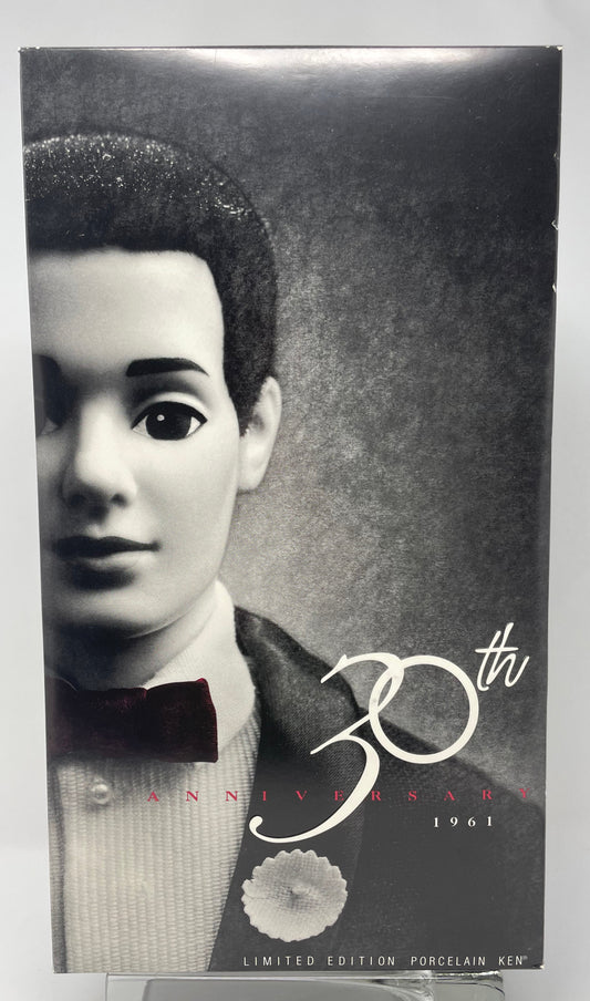 KEN 30TH ANNIVERSARY PORCELAIN 1961 #1110 - MATTEL 1991