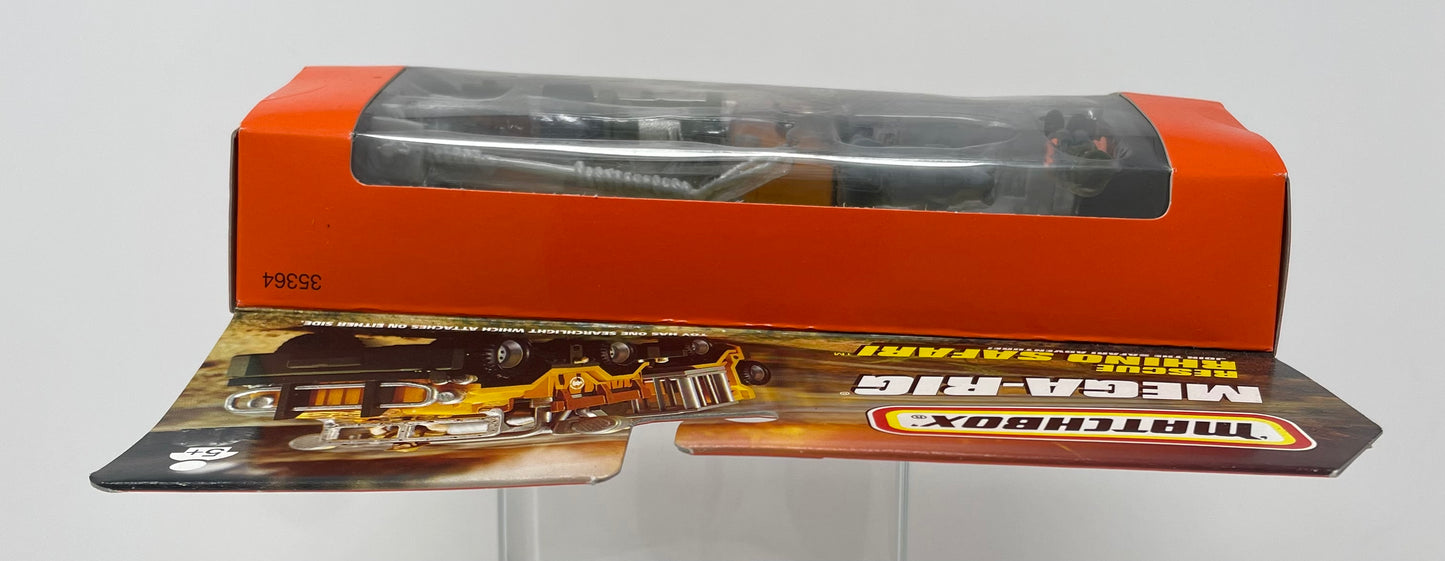 MATCHBOX - MEGA-RIG - RESCUE RHINO SAFARI - #35364 - MATTEL 1998