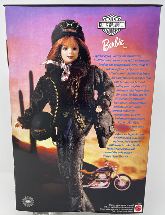 HARLEY-DAVIDSON BARBIE - REDHEAD - COLLECTOR EDITION - #20441 - MATTEL 1998