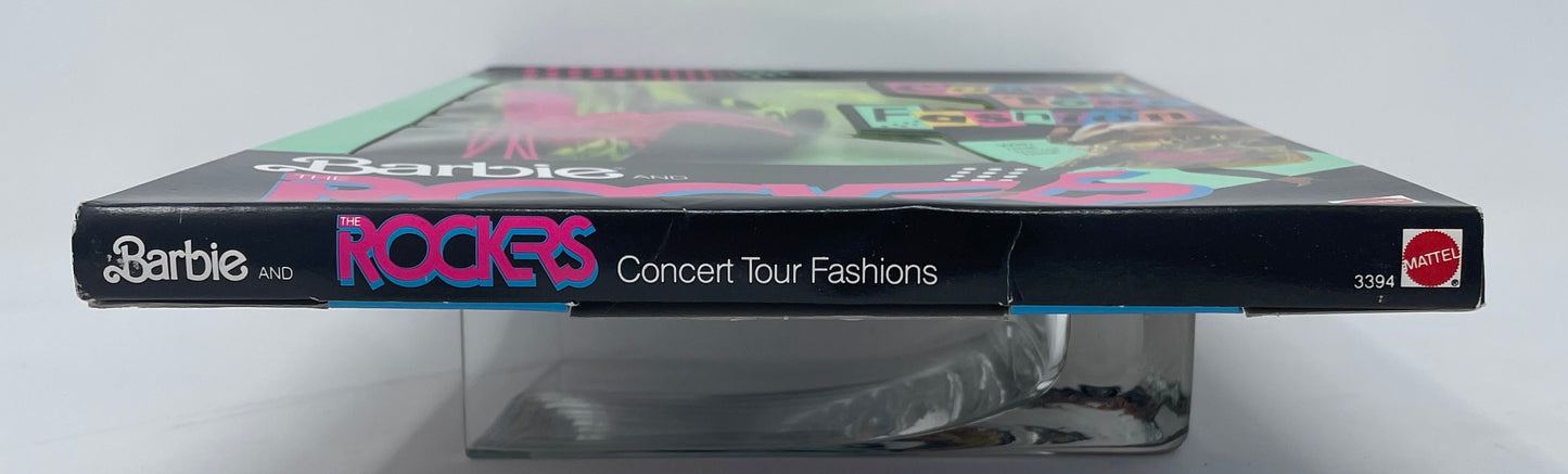 BARBIE AND THE ROCKERS - CONCERT TOUR FASHIONS - #3394 - MATTEL 1986