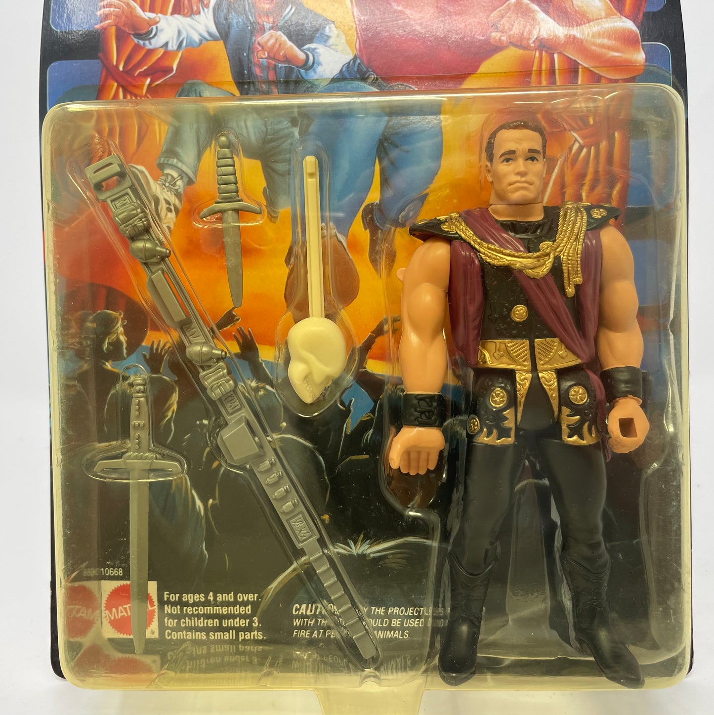 SKULL ATTACK JACK - STUNT FIGURE - LAST ACTION HERO #10668 - MATTEL 1993