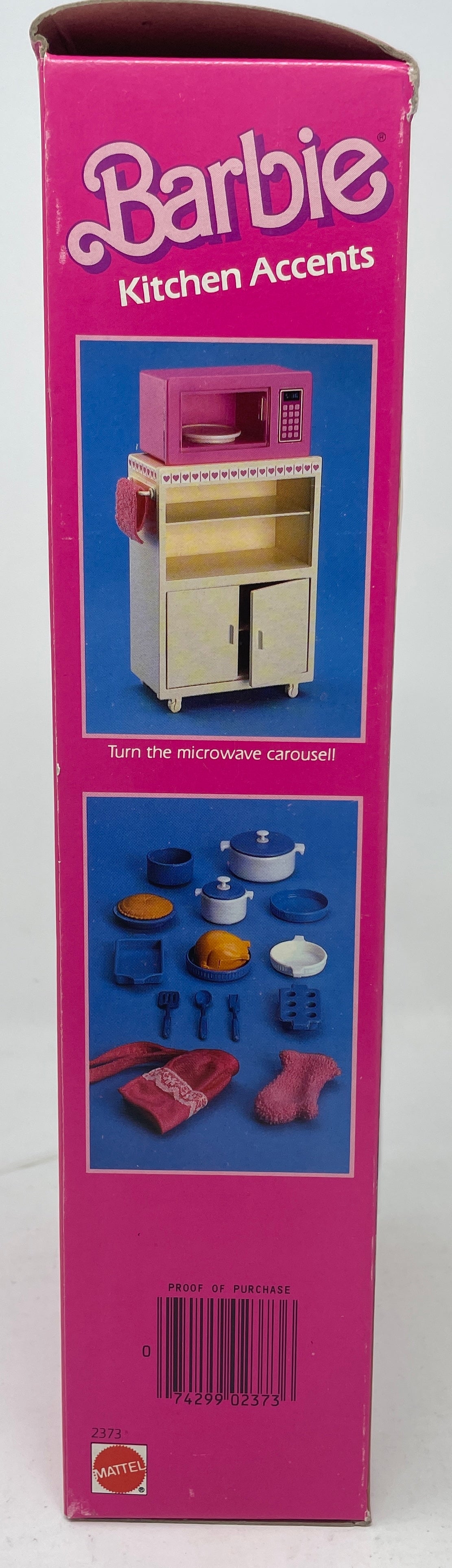 KITCHEN ACCENTS - FOR BARBIE HOUSES - #2373 - MATTEL 1985