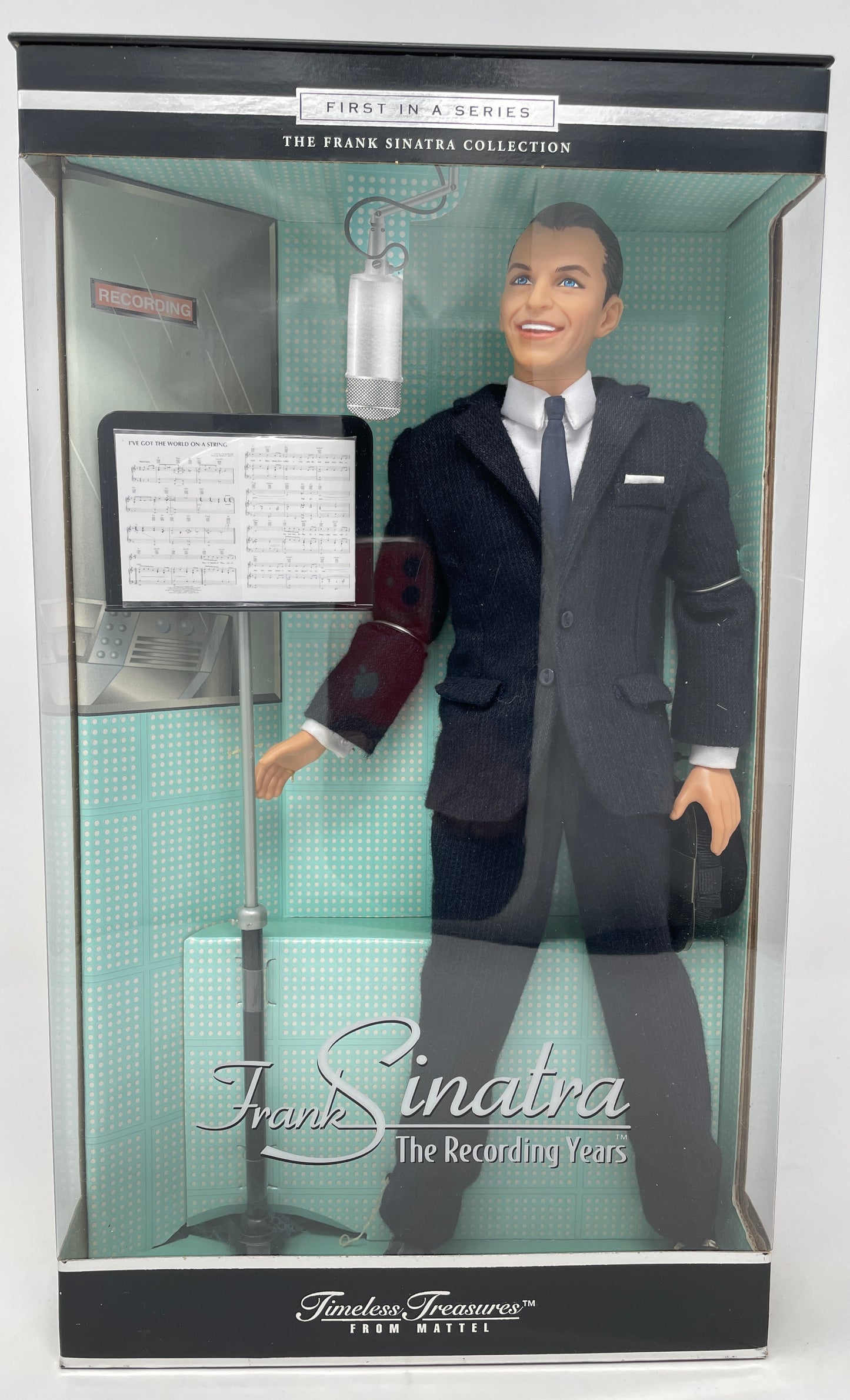 FRANK SINATRA THE RECORDING YEARS - FIRST IN A SERIES - THE FRANK SINATRA COLLECTION - TIMELESS TREASURES - #26419 - MATTEL 2000