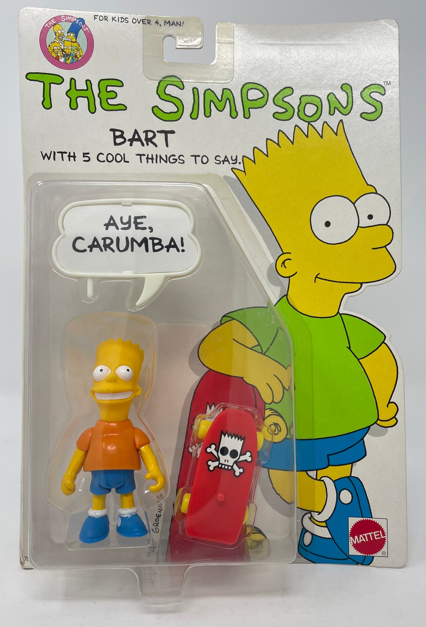 BART - THE SIMPSONS - #7291 - 1990 MATTEL (2 of 2)