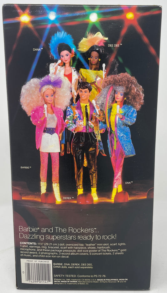 BARBIE AND THE ROCKERS - DEE DEE - #1141 - MATTEL 1985