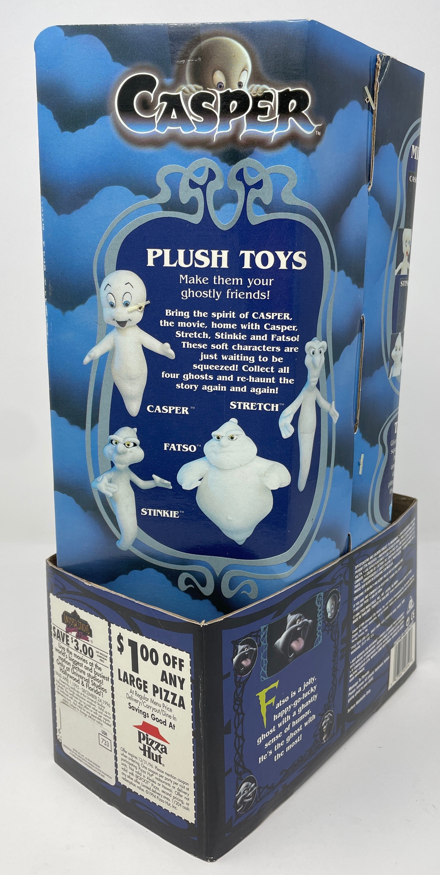FATSO PLUSH - CASPER THE MOVIE - #10354 - TYCO 1994