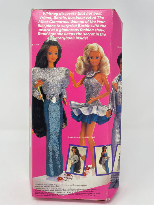 JEWEL SECRETS WHITNEY - BARBIE - #3179 - MATTEL 1986 (1 OF 2)