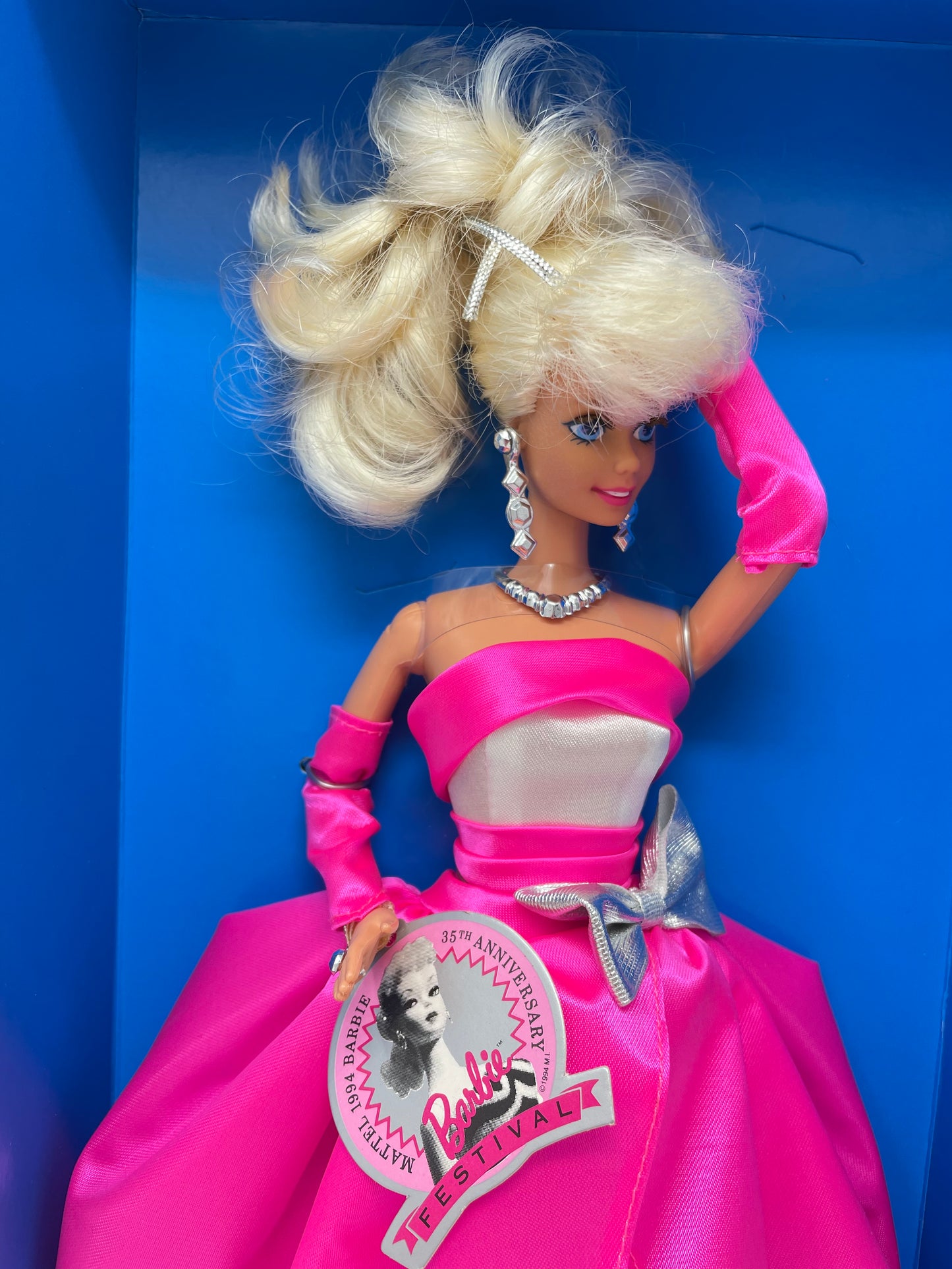 35th ANNIVERSARY FESTIVAL BARBIE DOLL - LIMITED EDITION - MATTEL 1994