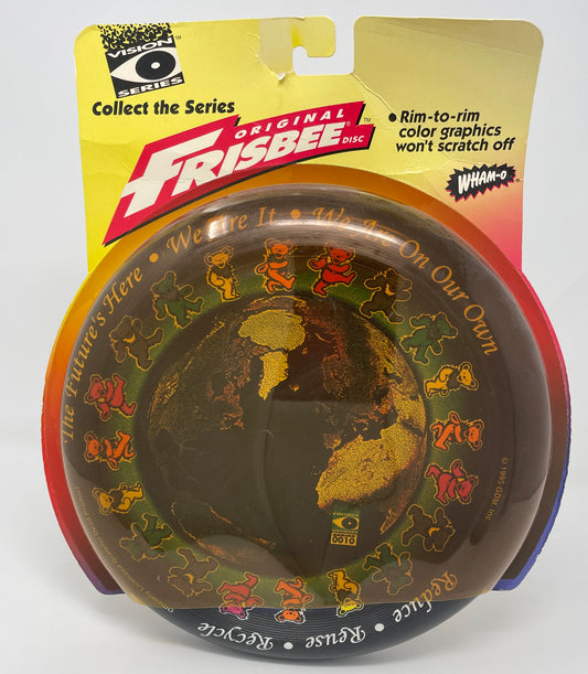 GRATEFUL DEAD FRISBEE - DANCING BEARS - COLLECTOR VISION SERIES - #0010 - WHAM-O - 1995