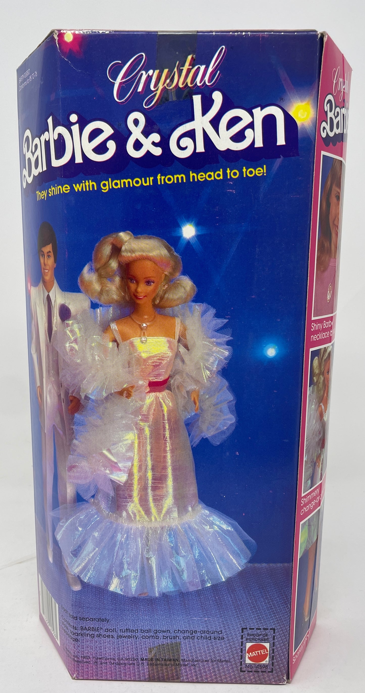 CRYSTAL BARBIE - #4598 - MATTEL 1983