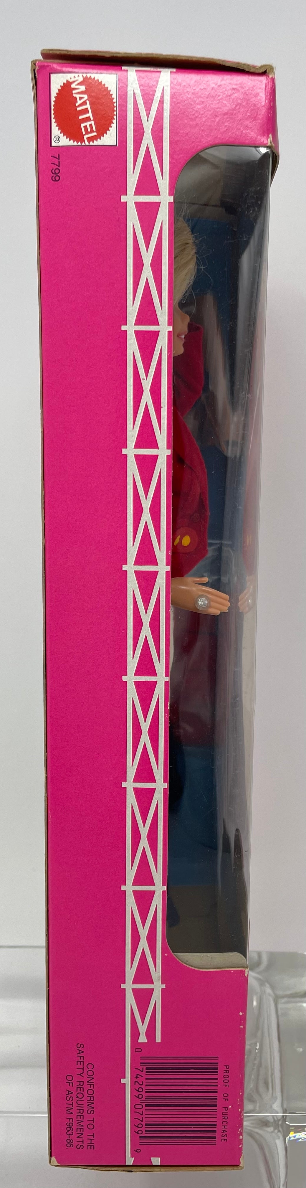 SHOW N' RIDE BARBIE - BLONDE - #7799 - MATTEL 1988