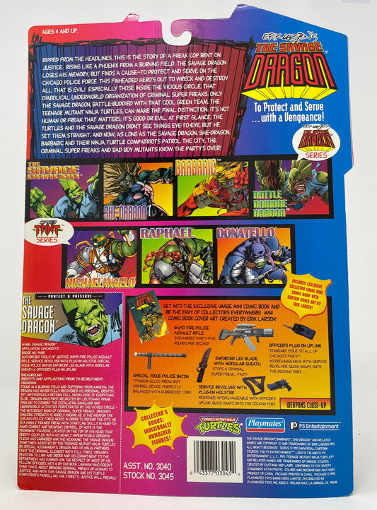 THE SAVAGE DRAGON - TEENAGE MUTANT NINJA TURTLES - #3045 - PLAYMATES 1995