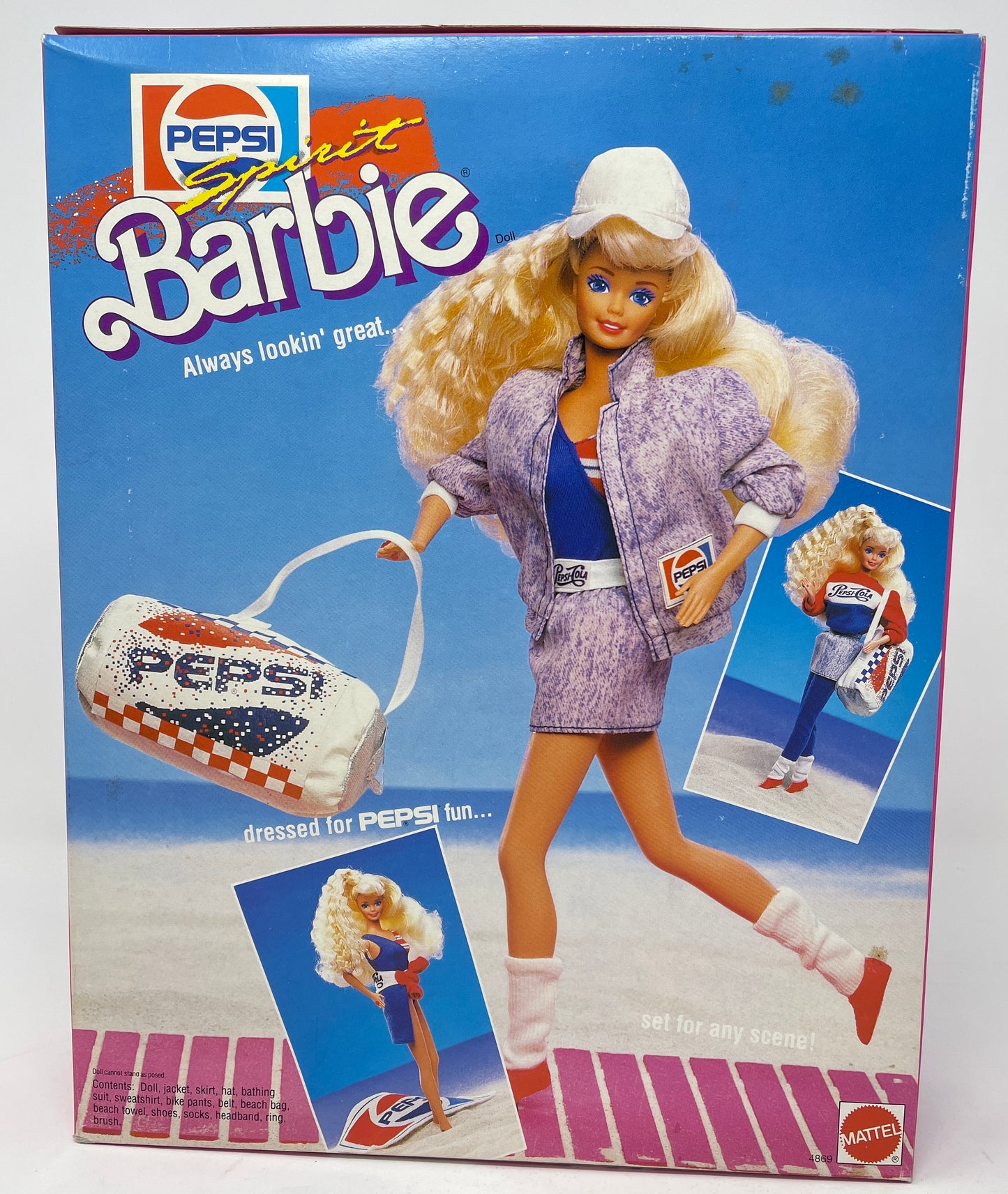 PEPSI SPIRIT BARBIE - #4869 - MATTEL 1989