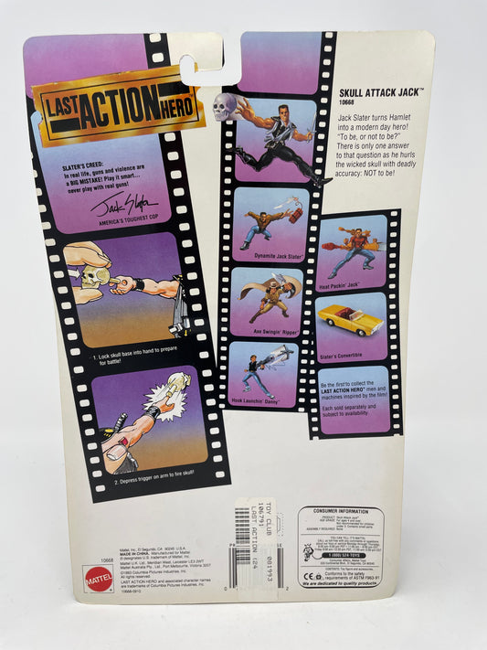 SKULL ATTACK JACK - STUNT FIGURE - LAST ACTION HERO #10668 - MATTEL 1993