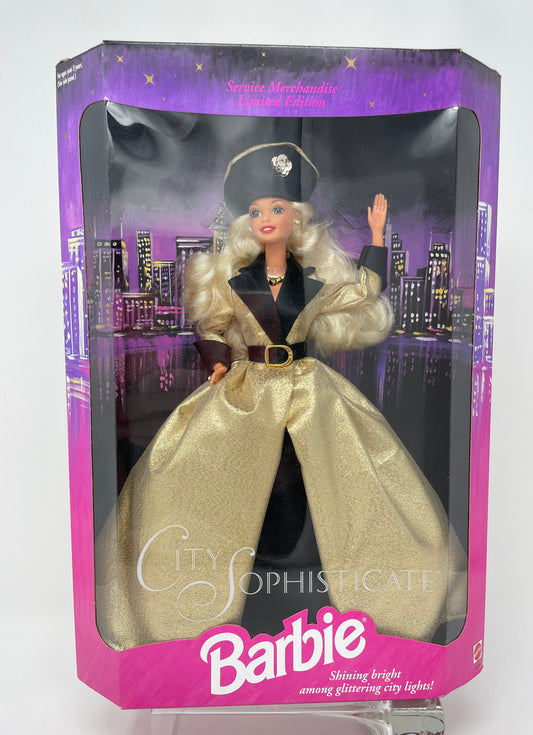 CITY SOPHISTICATE BARBIE - SERVICE MERCHANDISE LIMITED EDITION - #12005 - MATTEL 1994