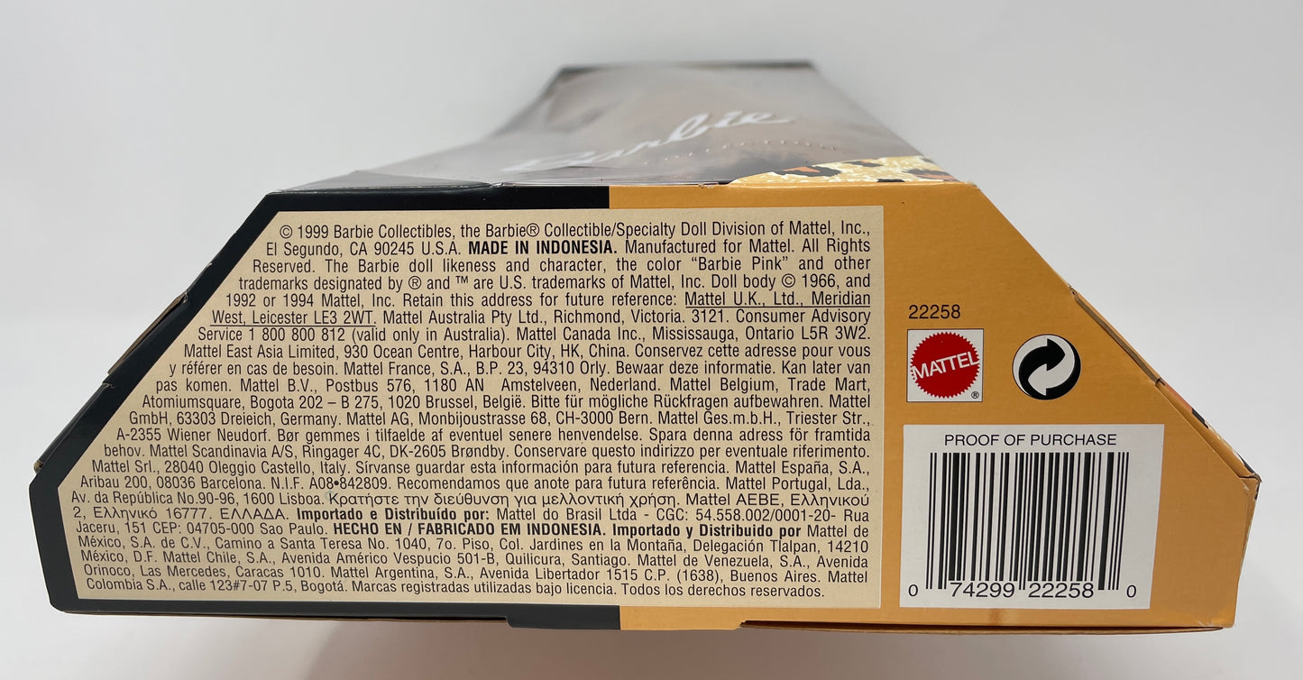 WINTER IN MONTREAL BARBIE - 1999 WINTER COLLECTION - CITY SEASONS SERIES - #22258 -MATTEL 1999 (2 OF 2)