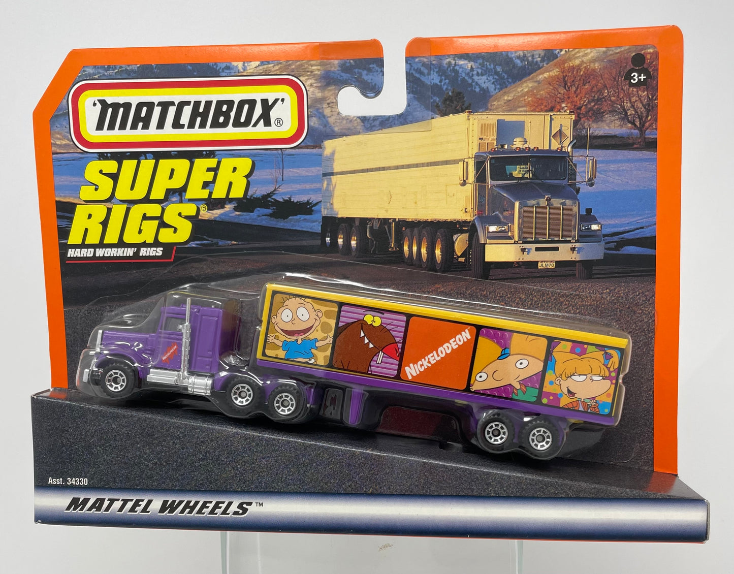 HOT WHEELS - MATCHBOX SUPER RIGS - NICKELODEON - MATTEL 1998