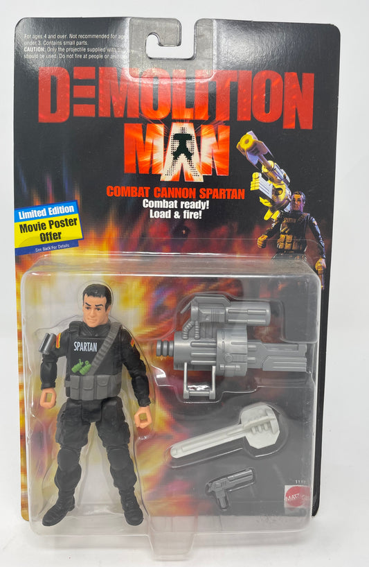 COMBAT CANNON SPARTAN - DEMOLITION MAN - LIMITED EDITION - #11110 - MATTEL 1994