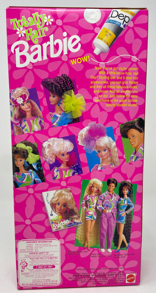 TOTALLY HAIR BARBIE - BLONDE - #1112 - MATTEL 1991 (2 of 2)