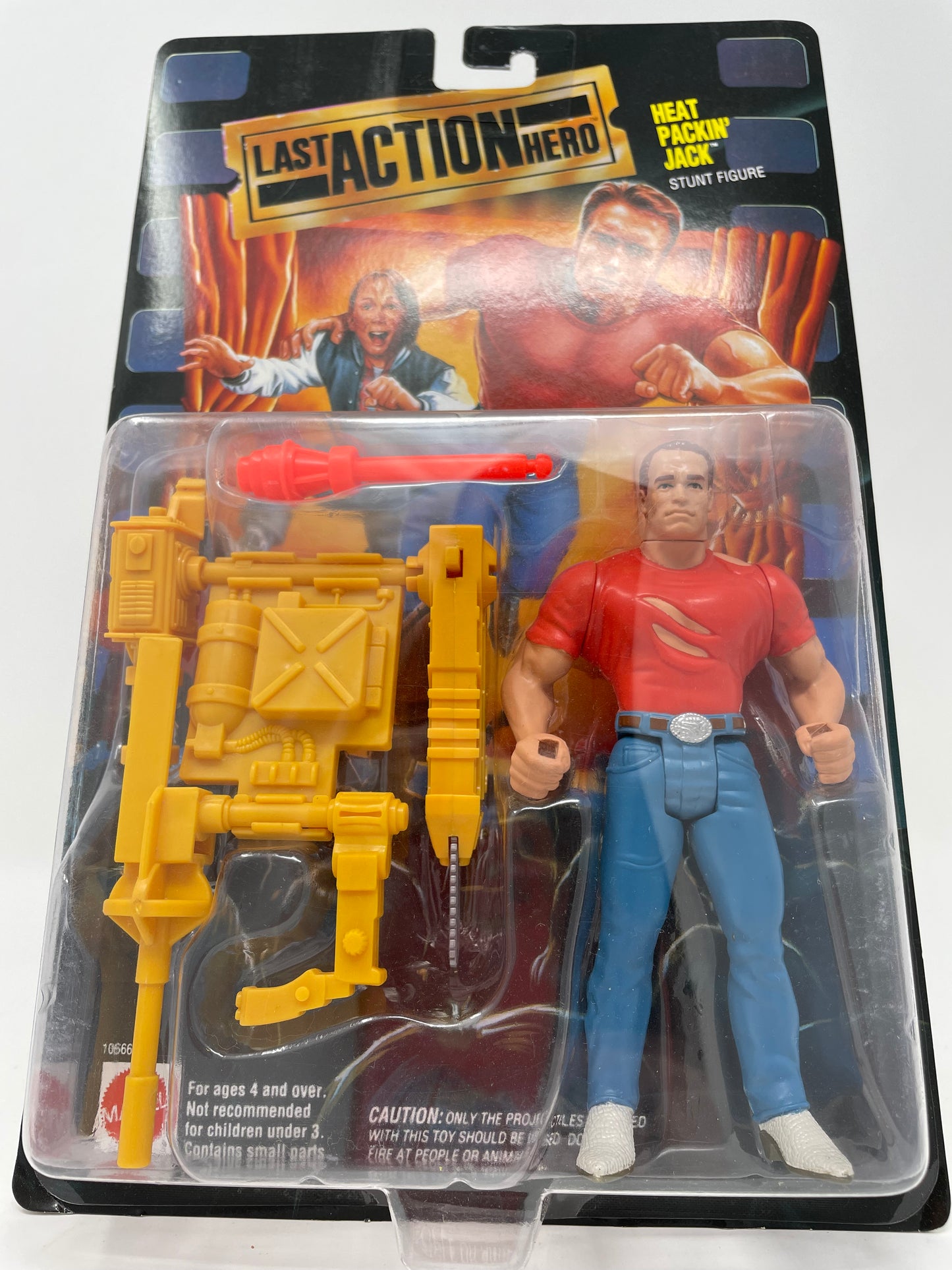 HEAT PACKIN' JACK - STUNT FIGURE - LAST ACTION HERO #10666 - MATTEL 1993