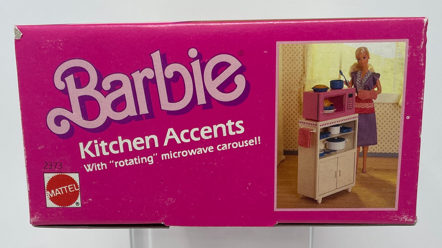 KITCHEN ACCENTS - FOR BARBIE HOUSES - #2373 - MATTEL 1985