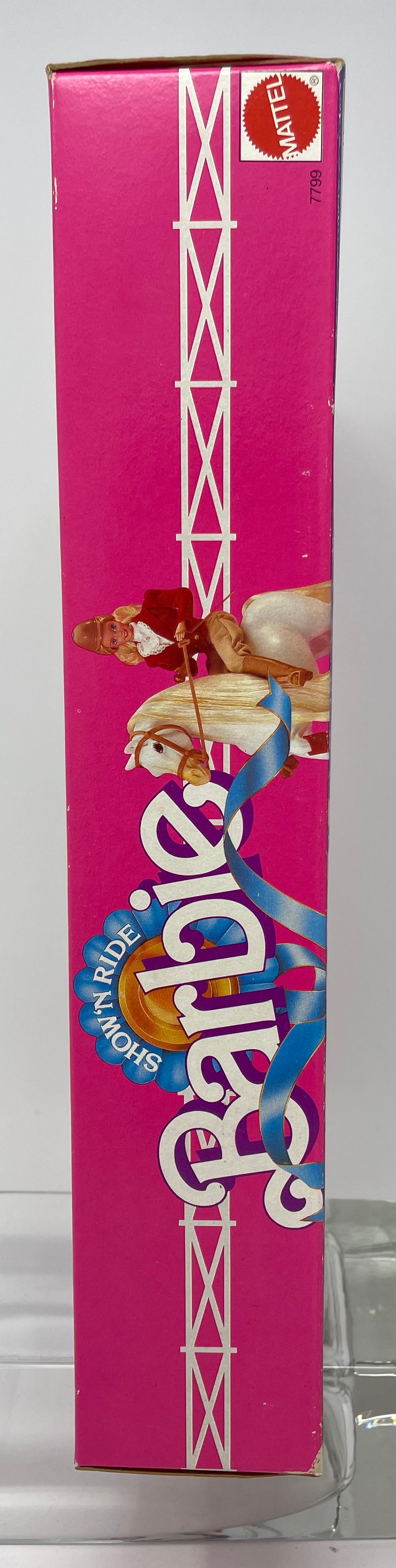 SHOW N' RIDE BARBIE - BLONDE - #7799 - MATTEL 1988