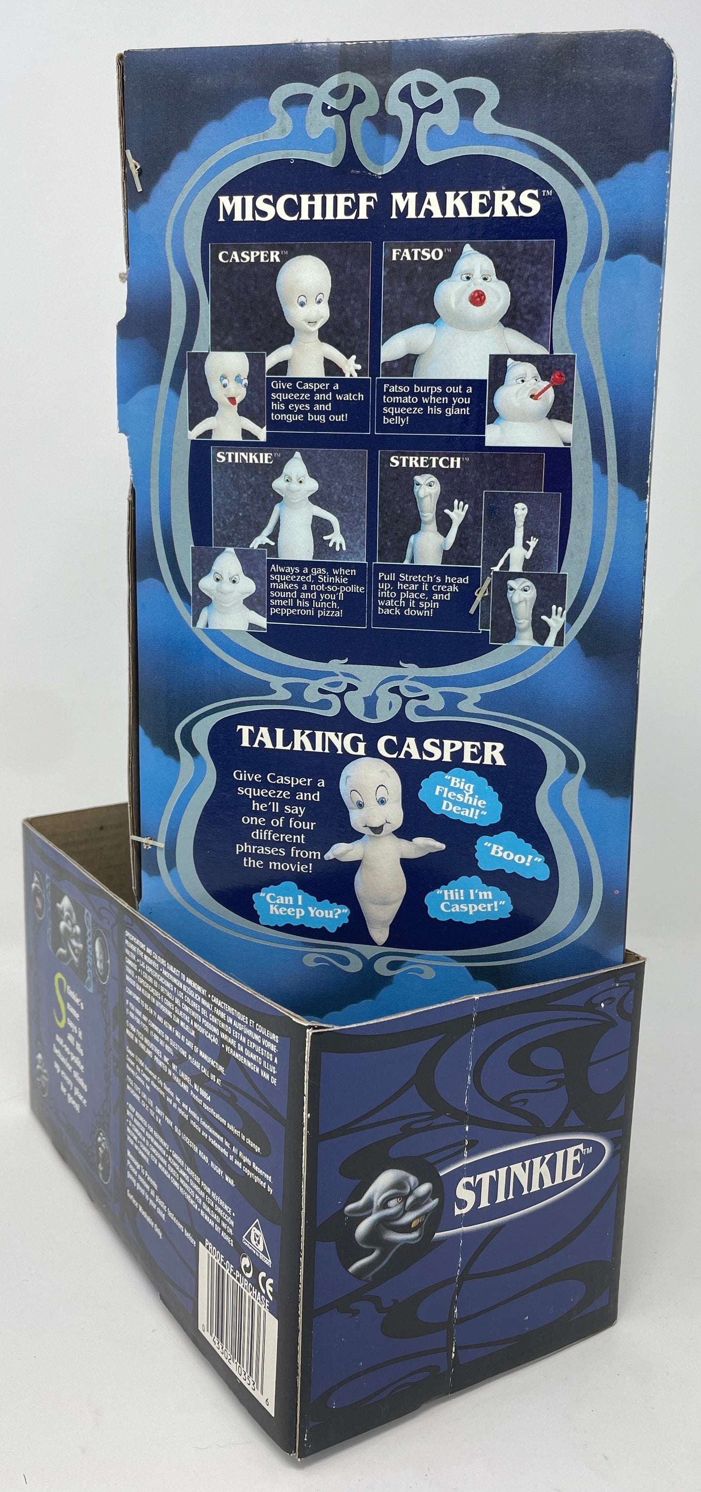 STINKIE PLUSH - CASPER THE MOVIE - #10353 - TYCO 1994