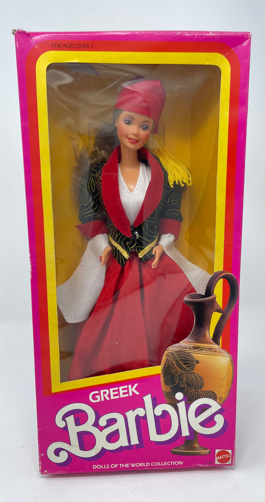 GREEK BARBIE - DOLLS OF THE WORLD COLLECTION - #2997 - MATTEL 1985