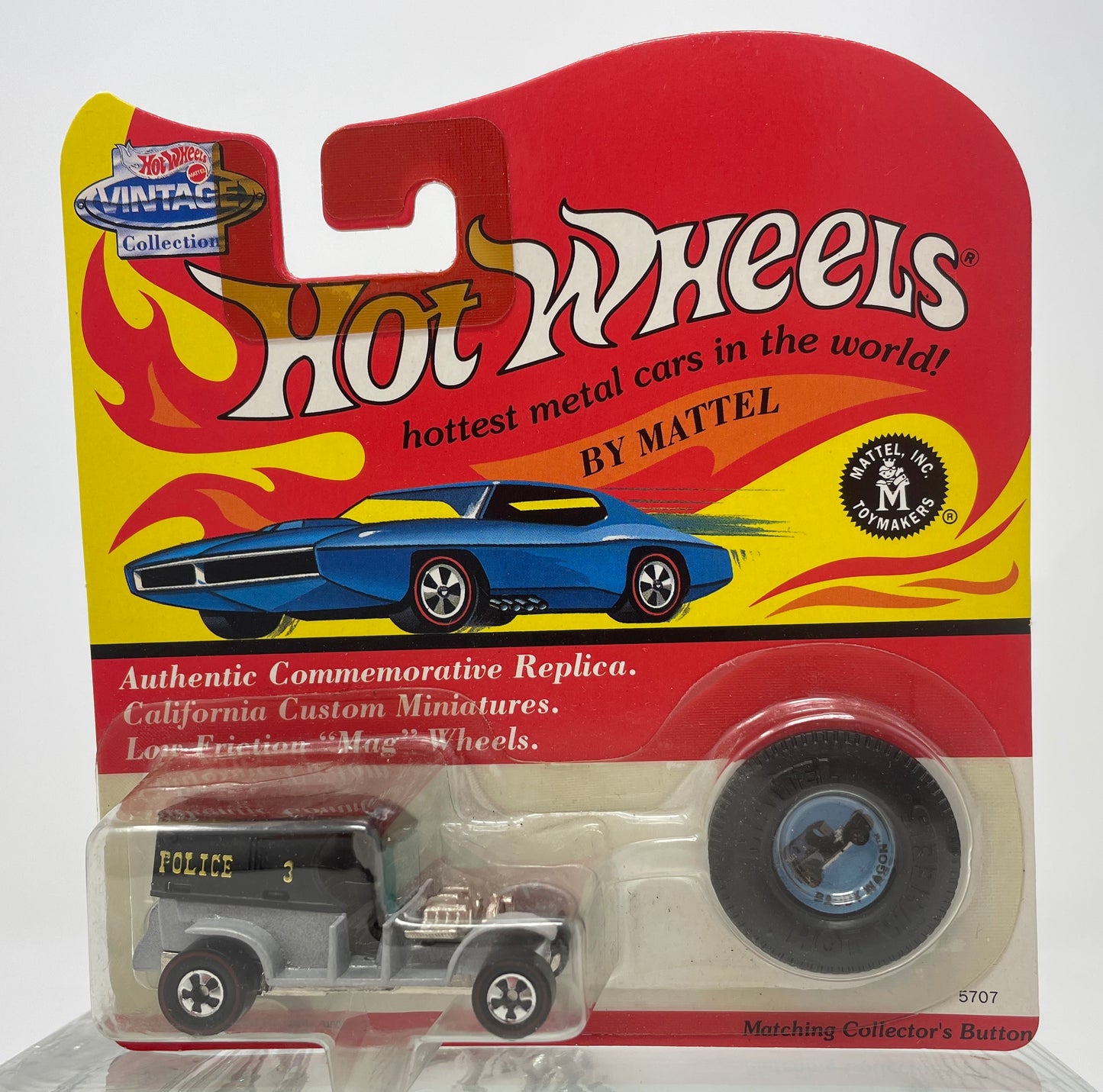 HOT WHEELS PADDY WAGON - VINTAGE COLLECTION - #5707 - MATTEL 1993