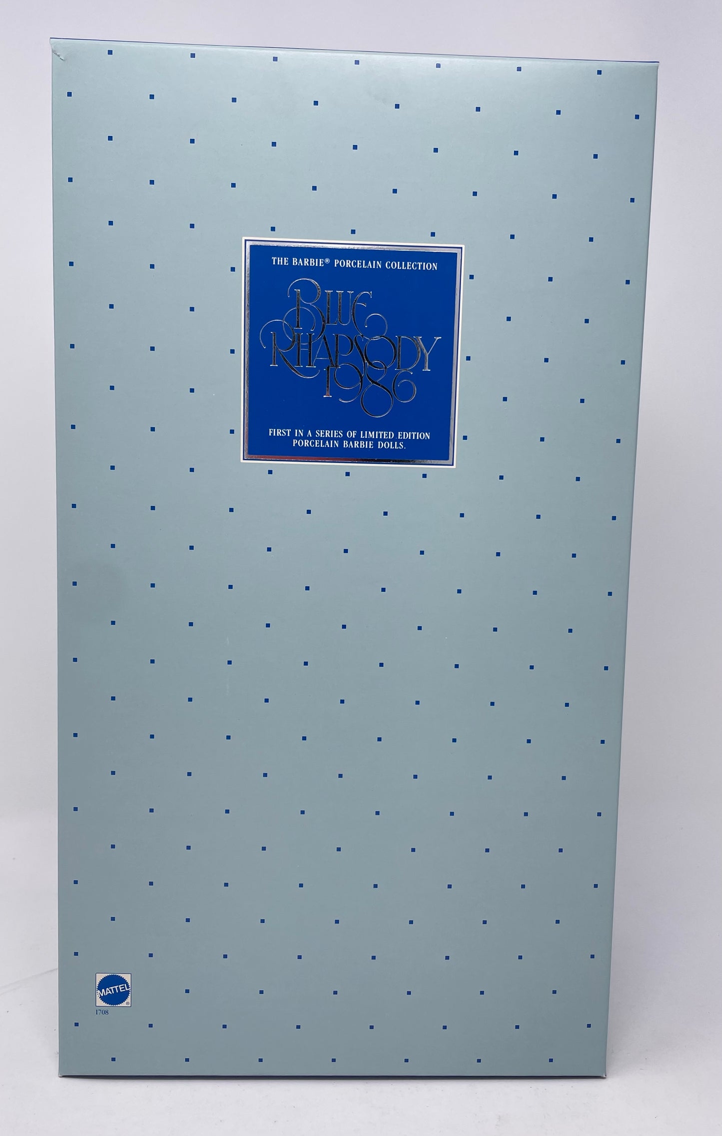 BLUE RHAPSODY PORCELAIN BARBIE - LIMITED EDITION - #1708 - MATTEL