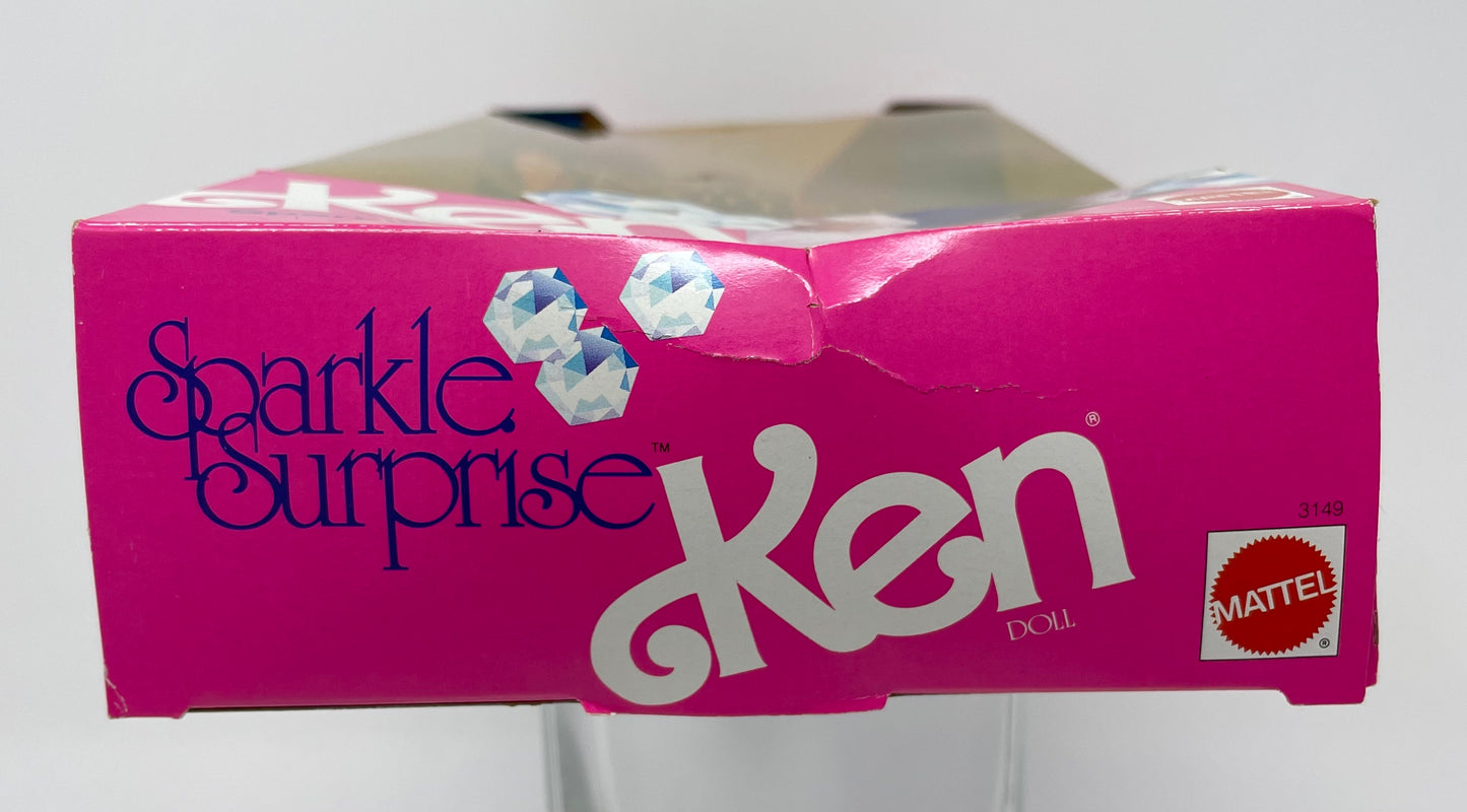SPARKLE SURPRISE KEN - HANDSOME NEW FACE! - #3149 - MATTEL 1991