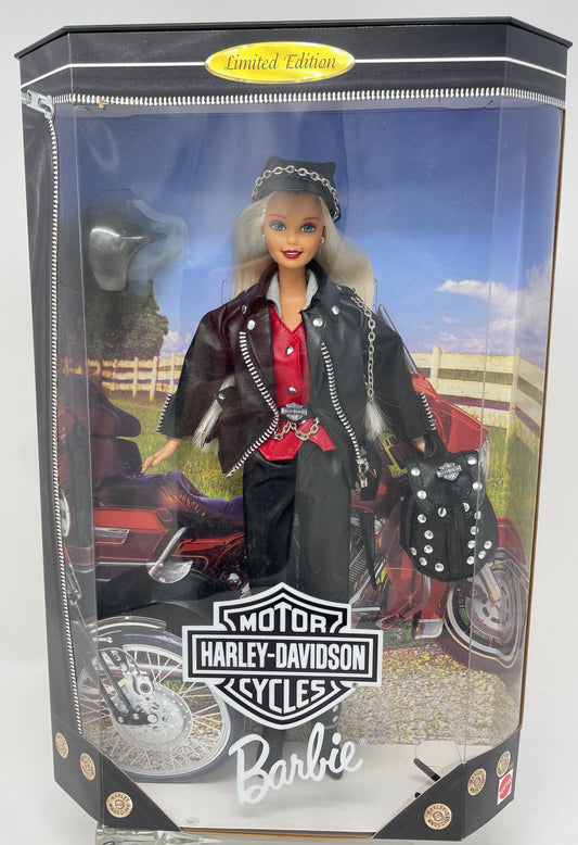 HARLEY-DAVIDSON BARBIE - BLONDE - COLLECTOR EDITION - #17692 - MATTEL 1998
