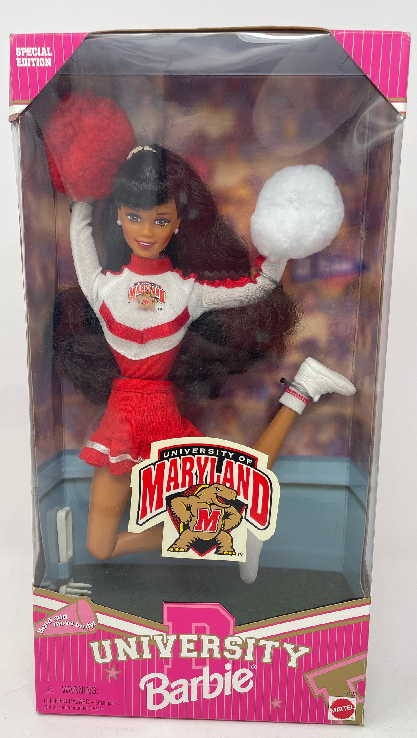UNIVERSITY BARBIE - UNIVERSITY OF MARYLAND - SPECIAL EDITION - #20123 - MATTEL 1996