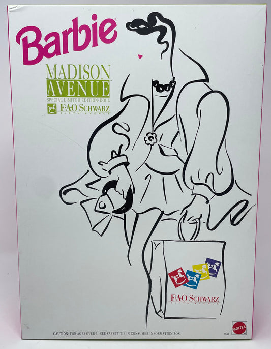 MADISON AVENUE BARBIE  - BLONDE - FAO SCHWARTZ - LIMITED EDITION - #1539 - MATTEL 1991